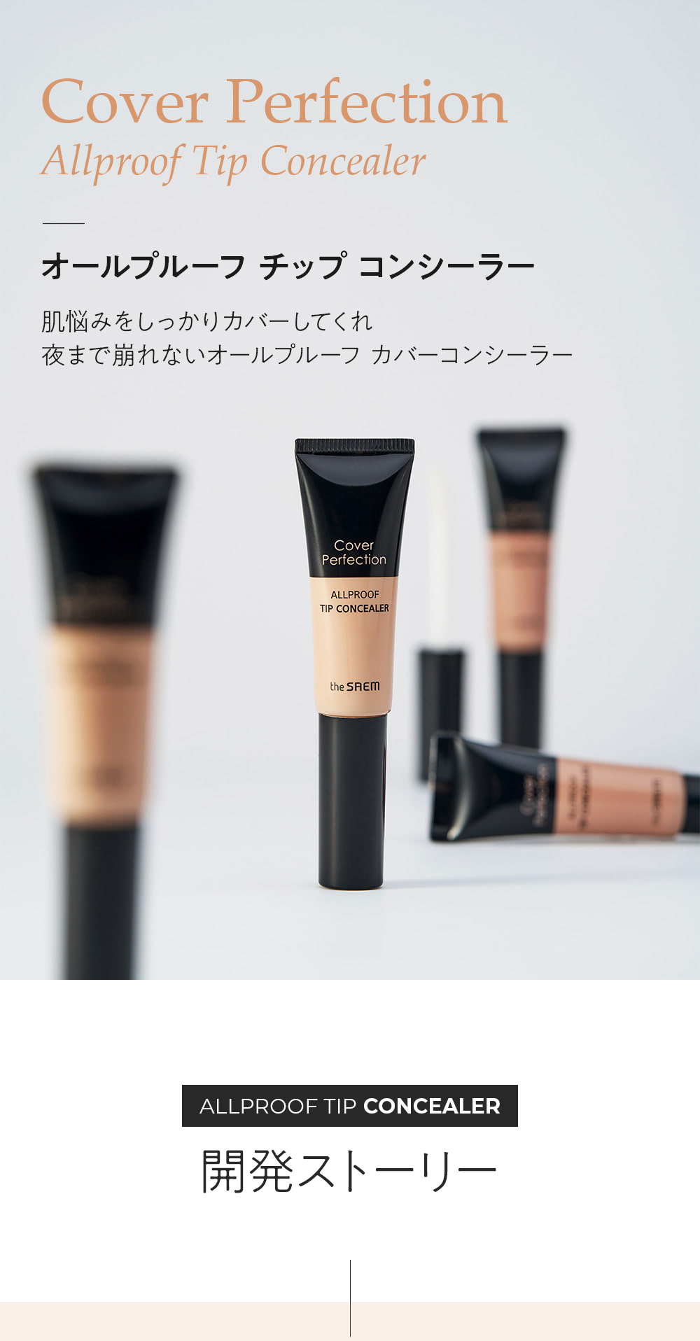 the saem カバーパーフェクションコンシーラーパレット 01 - コンシーラー